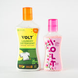 Combo Pack- Citrus Bio Detergent (1kg) + Fragrance Boosters (350gm)