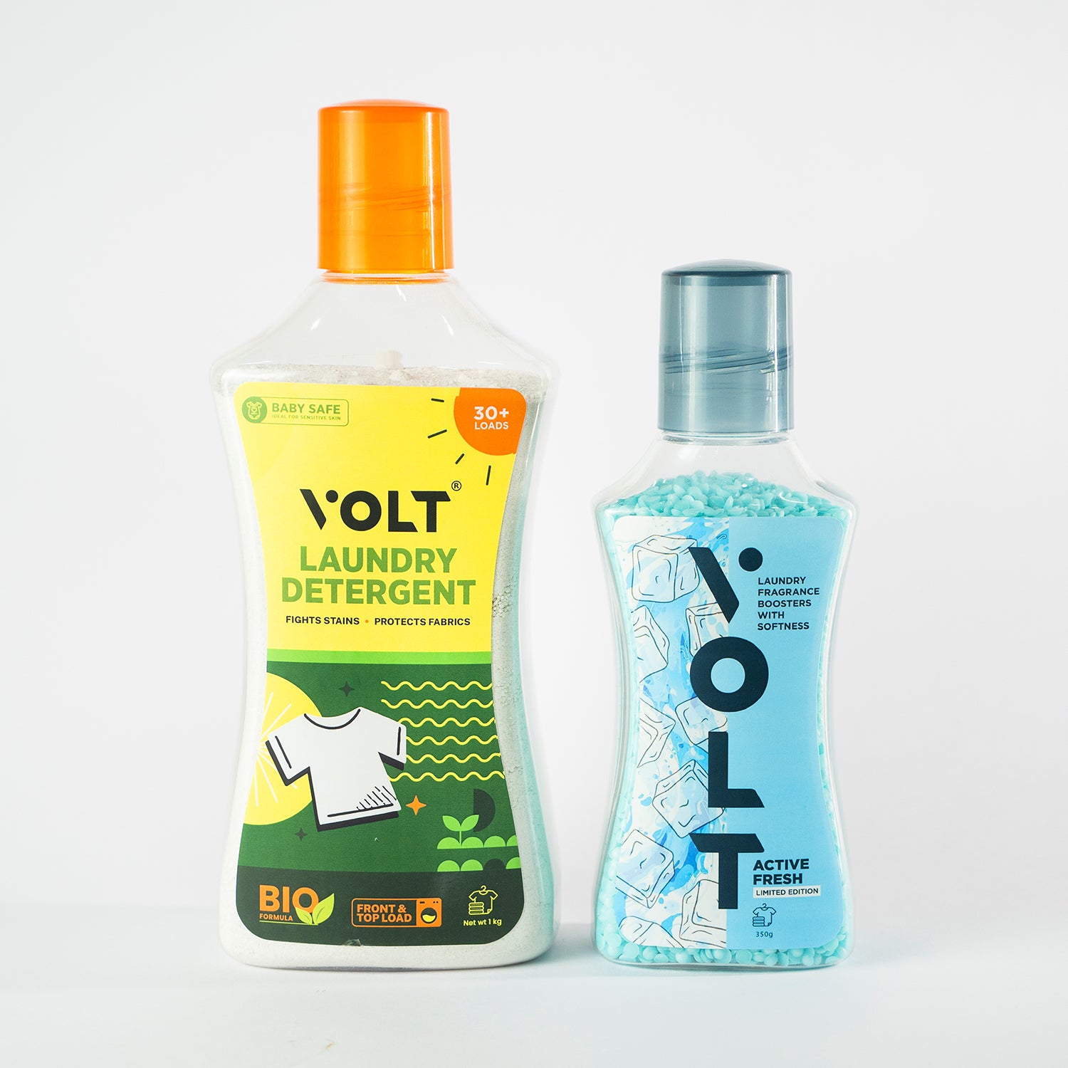 Combo Pack- Citrus Bio Detergent (1kg) + Fragrance Boosters (350gm)