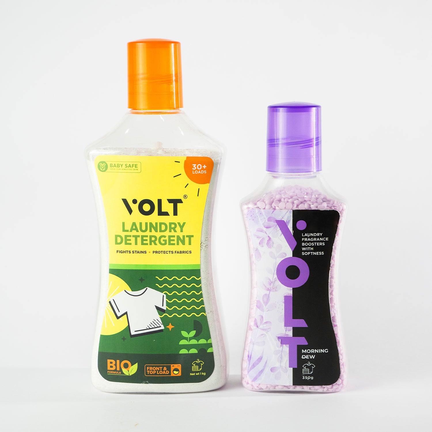Combo Pack- Citrus Bio Detergent (1kg) + Fragrance Boosters (350gm)